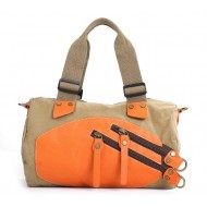 Spring handbags, canvas satchel bag for women