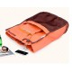 orange trendy backpack