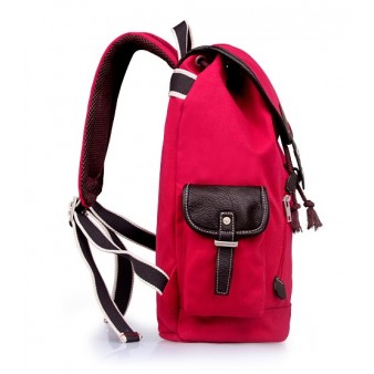 red Rucksack backpack