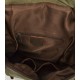 army green canvas backpack for men