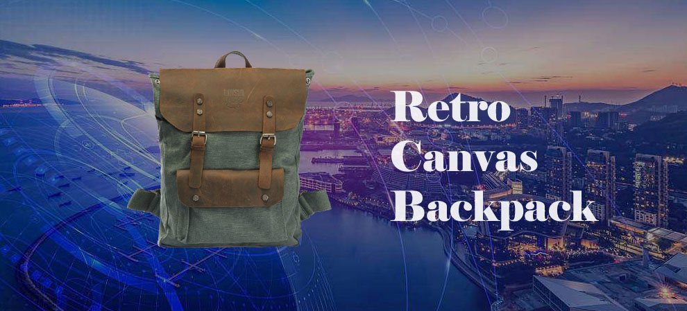 CANVAS BOOK BAG, AMAZING BACKPACK