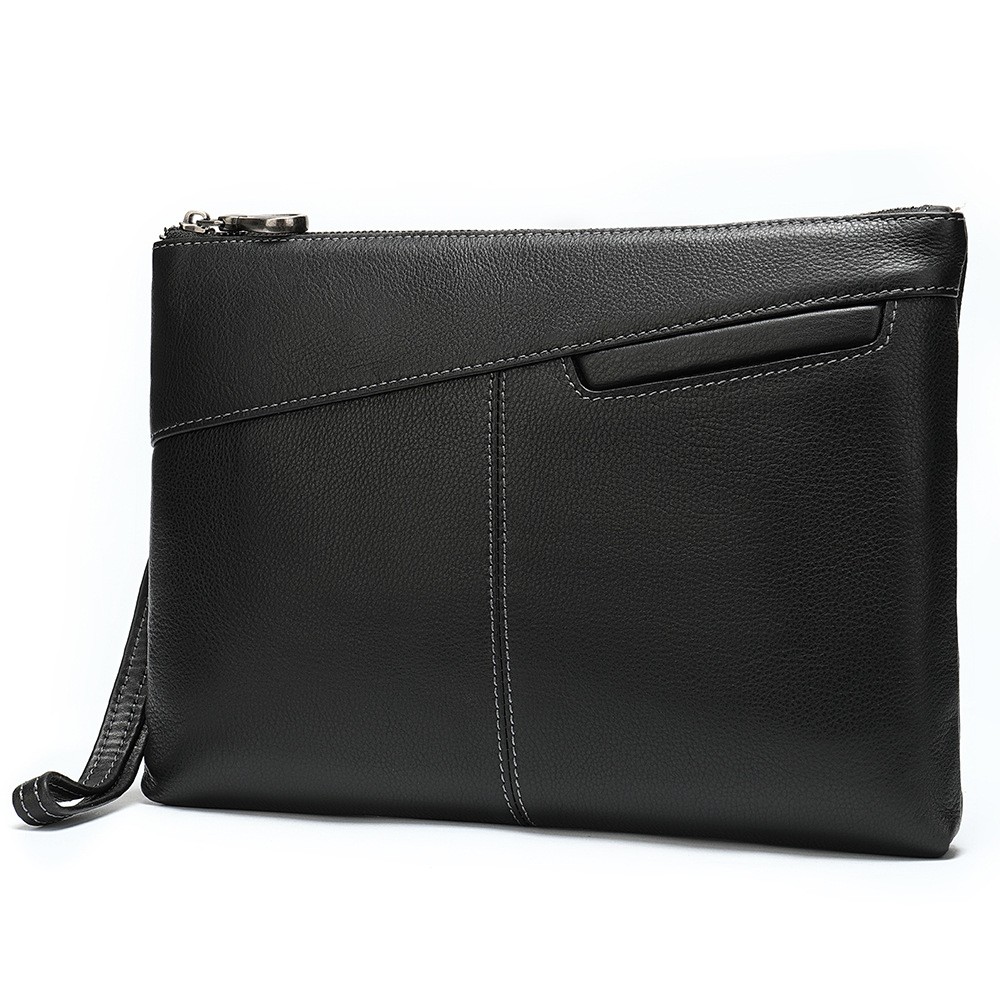 Vogue High-capacity Quality Cowhide Clutch Bags - UnusualBag
