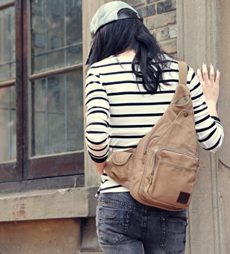 Womens shoulder bags, mens sling backpack - UnusualBag