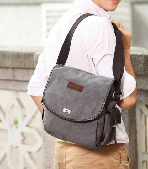 Student messenger bags, canvas messenger bag for men - UnusualBag